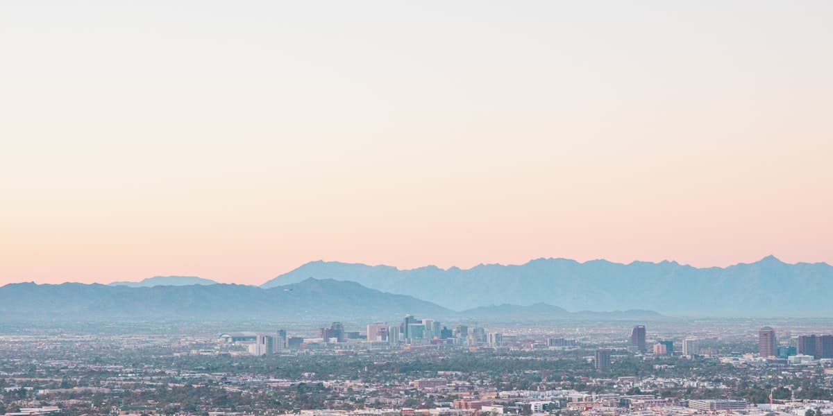 Phoenix skyline